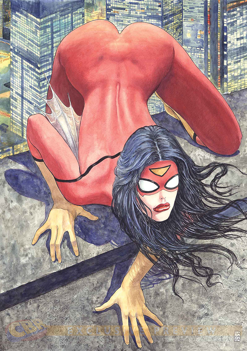 Illustration for article titled Check Out Spider-Woman #1, Starring Spider-Woman's Ass
